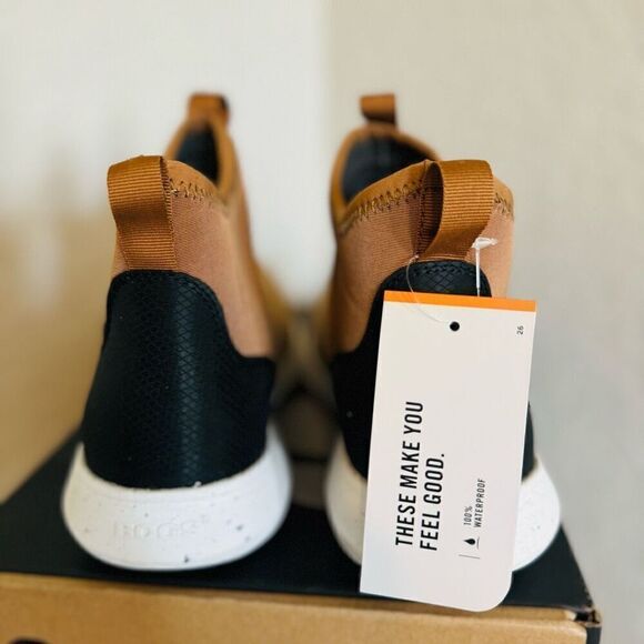Bogs Juniper Freedom Chelsea Leather Sneaker, Size 9.5, Toffee/Brown,‎ NWT - Picture 4 of 16
